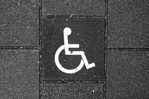 Bild vergrößern: Rollstuhl Zeichen