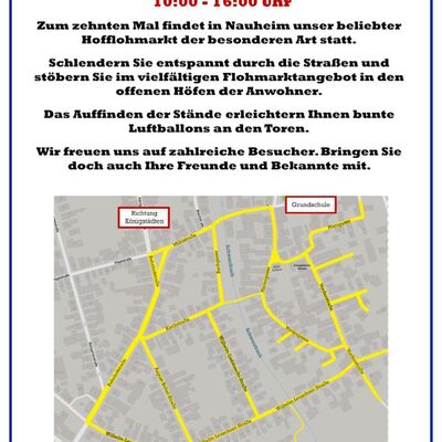 Hofflohmarkt  21. Juni 2026