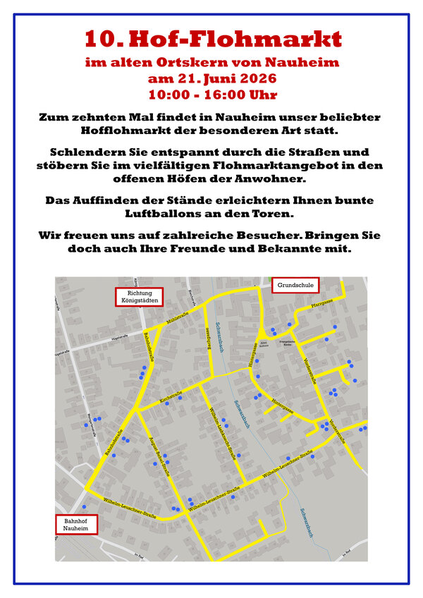 Bild vergr&ouml;&szlig;ern: 10. Hof-Flohmarkt