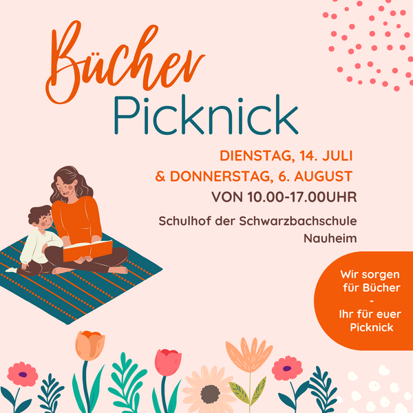 Bild vergr&ouml;&szlig;ern: B&uuml;cher-Picknick Quadrat
