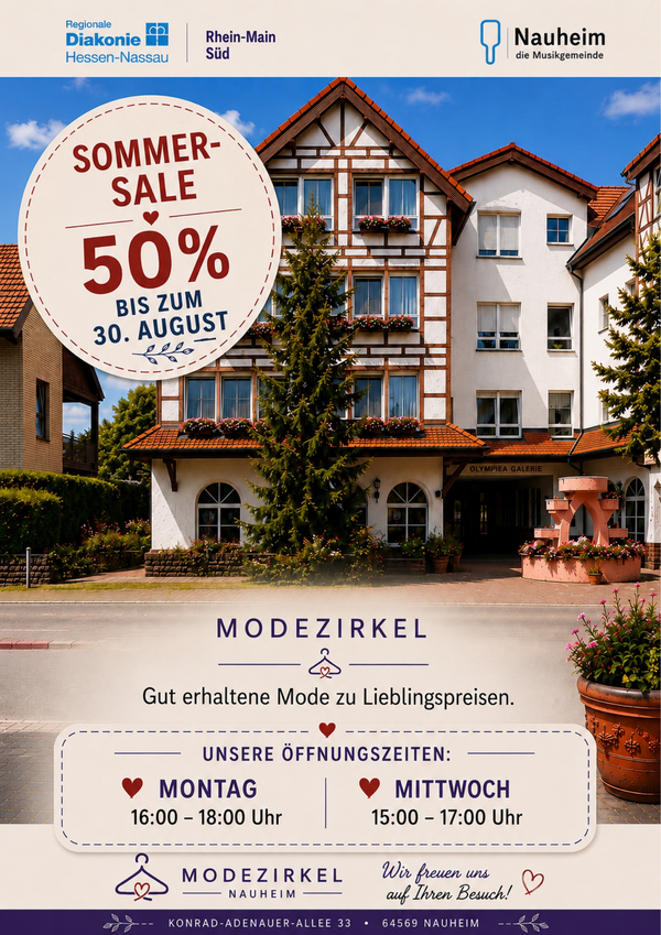 Bild vergr&ouml;&szlig;ern: Modezirkel Sommersale
