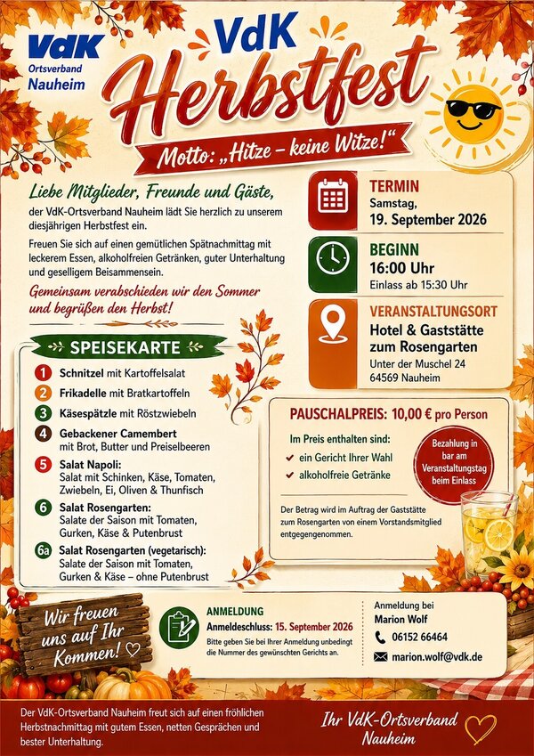 Bild vergr&ouml;&szlig;ern: Flyer Herbstfest 2026