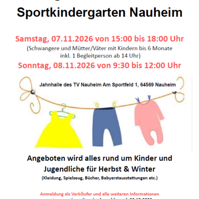 Basar_Herbst_SportKiga Nauheim
