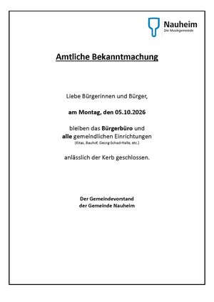 Wir bitten um Beachtung und danken f&uuml;r Ihr Verst&auml;ndnis.