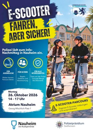 E-Scooter Pr&auml;ventionstag