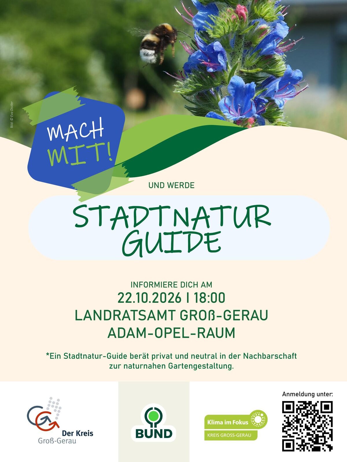 Einladung Stadtnatur Guide