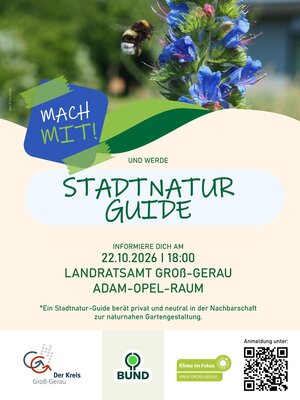 Einladung Stadtnatur Guide