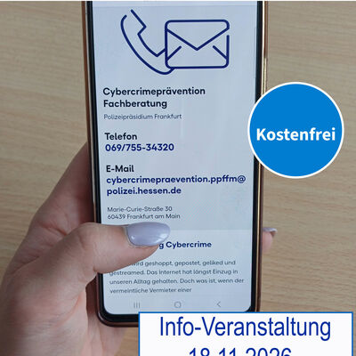Cyber-Kriminalit&auml;t am 18.11.2026