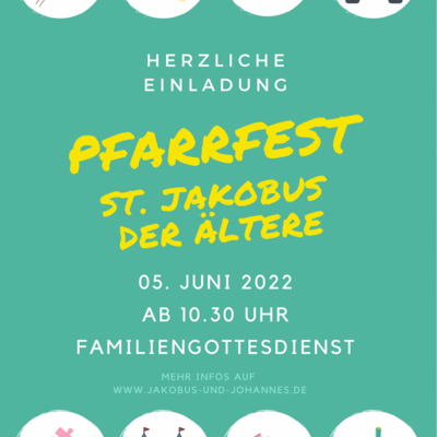 Plakat Pfarrfest 2022
