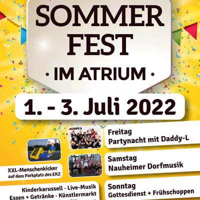 Sommerfest im Atrium 2022